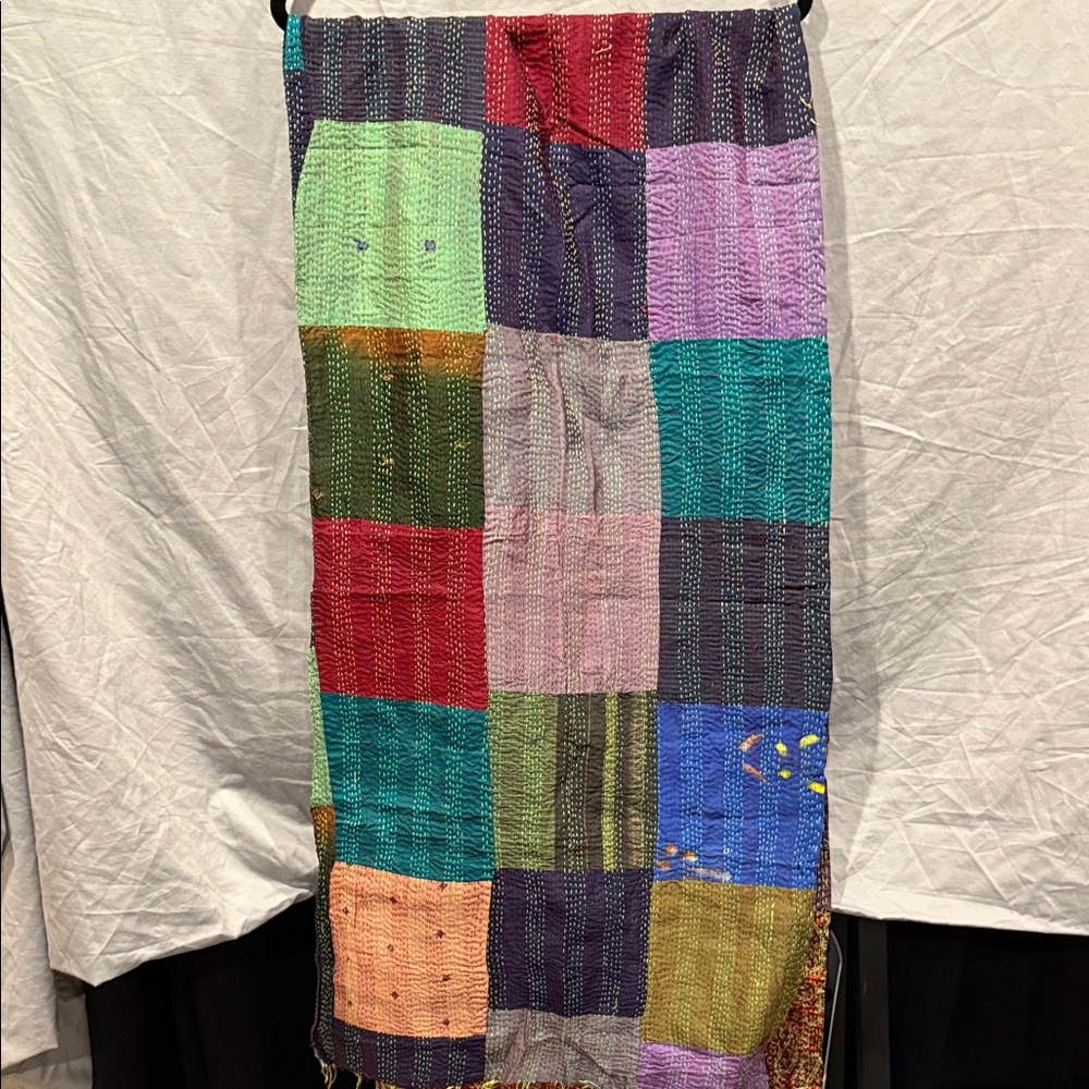 Multicolor Patchwork Textile